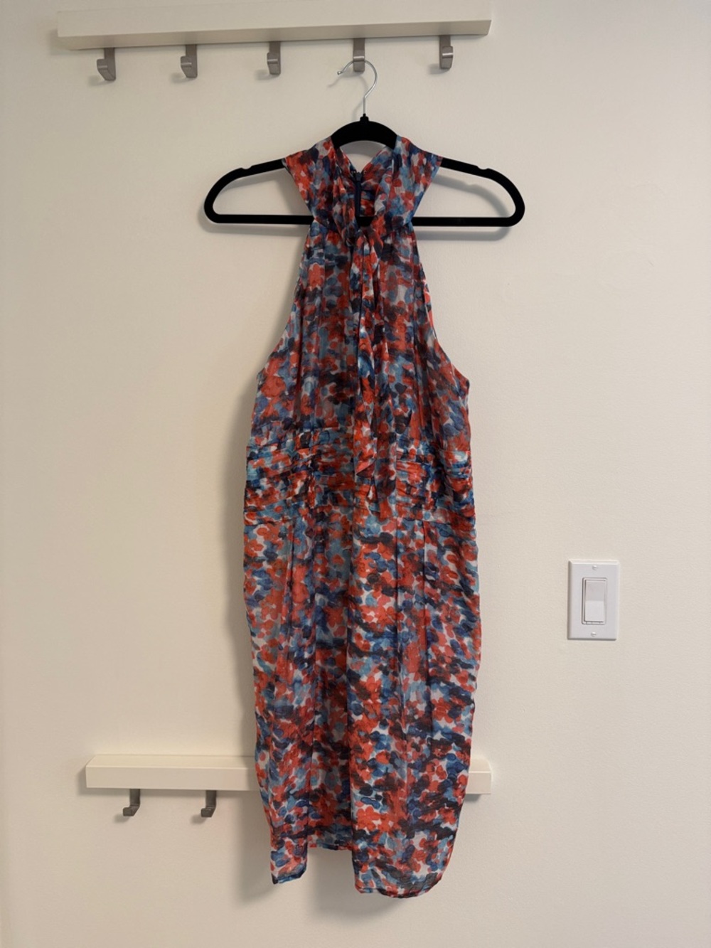 Marc New York - Andrew Marc Halter Floral Print Summer Dress in Multicolor
